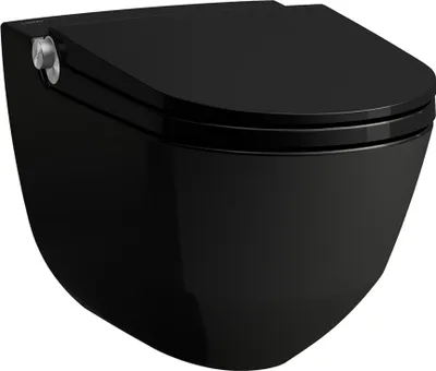 Produktbild von LAUFEN Cleanet Riva Dusch-WC, spülrandlos, wandhängend, Fernbedienung, WC-Sitz mit Deckel, H8206910200001