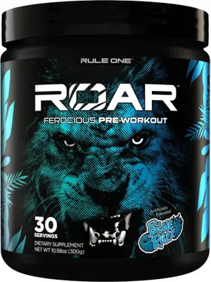 Produktbild von Rule1 R1 Roar (30 serv) Blue Razz - Pre-Workout - Pre-Workout Booster