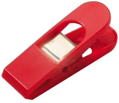 Produktbild von Briefklemmer Multi Clip Maxi Peg 26x80mm VE=40 Stück rot