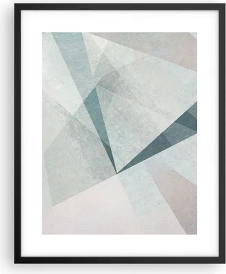 Produktbild von Gerahmtes Poster - Schwarzer Rahmen - Abstraktion modern - 40x50 cm - Wand Bild - Wanddeko - Wandbilder - Kunstposter - Wandposter - Bilderrahmen - Bilder - Kunstdruck - Wandbild - P2BPA40x50-3947