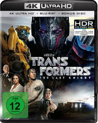 Produktbild von Transformers 5 - The Last Knight  (4K Ultra HD) (+ Blu-ray) (+ Bonus-Disc)