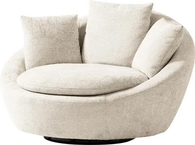 Produktbild von home24 Drehsessel - Webstoff