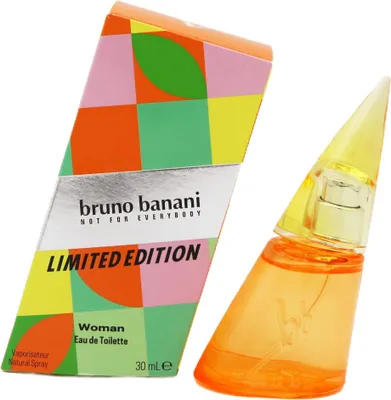 Produktbild von Bruno Banani Woman Eau de Toilette Limited Edition 30ml fruchtig-süßer Duft