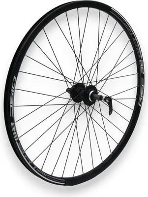 Produktbild von Zadné koleso 27,5" MTB čierne pre 7/8-rýchlostný skrutkovací prevodník a kotúčovú brzdu