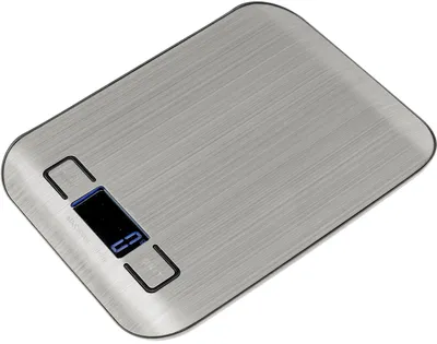 Produktbild von ChiliTec 23911 Digitale Küchenwaage "CT KW-5" 0-5kg, ±1g, 18x14x2cm