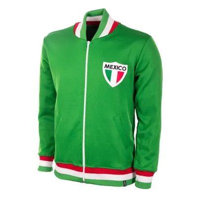 Produktbild von COPA Retrotrainingsjacke Mexiko 1970er grün XXL