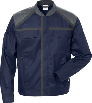 Produktbild von Fristads Jacke 4555 STFP 129481, Farbe:marine/dunkelgrau, Größe:2XL