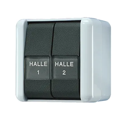 Produktbild von JUNG 835 NAW Elektroschalter 1P Schwarz - Weiß 835NAW