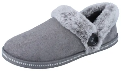 Produktbild von SKECHERS Damen Hausschuhe grau Warmfutter - Größe: 38