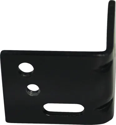 Produktbild von SOLUNA Wandträger für Plissée nach Maß aus Aluminium schwarz