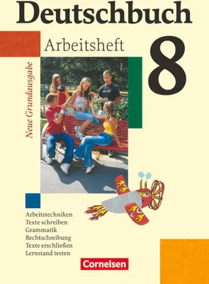 Produktbild von Deutschbuch 8. Schuljahr. Arbeitsheft mit Lösungen. Neue Grundausgabe