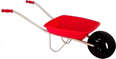 Obrázek produktu pro Dětské kolečko do pískoviště a na zahradu – odolná plastová hračka, 108 cm – pestrá zábava