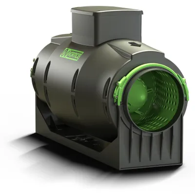 Immagine prodotto di Ventilatore tubolare insonorizzato a risparmio energetico Lineo 100 Quiet ES Portata d'aria fino a 300 m³/h