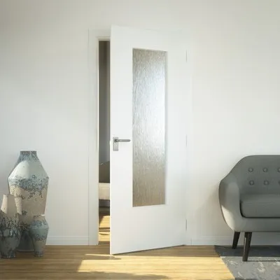 Produktbild von Pertura Glaseinsatz ESG LA G3 / LA-HD Silvit weiß 53,5x142 cm