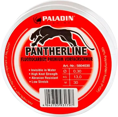 Produktbild von Paladin Fluorocarbon Schnur 30m 0,40mm 21kg - Vorfach