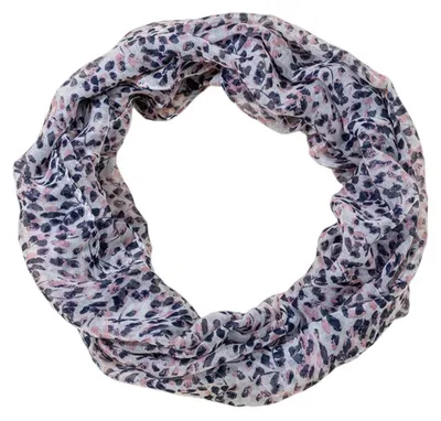 Produktbild von Schal Damen Loop Schal leicht seidig Schlauchschal 70.8 x 33.5 cm