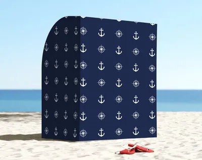 Produktbild von JW Schutzhaube für Strandkörbe "Maritim" (135x100x170/134 cm) 2520-01