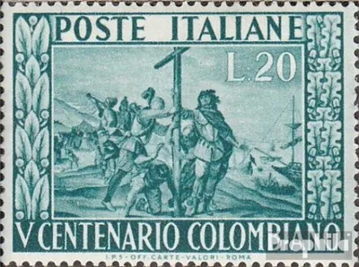 Produktbild von Briefmarken Italien 1951 Mi 833 (kompl.Ausg.) postfrisch C. Kolumbus
