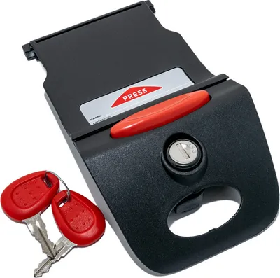 Image de Blocage de l'étrier GiVi noir pour E260 / E340 / E350 / E370 / E450 / E470 / E300