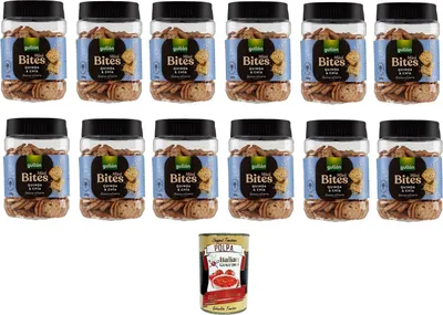 Produktbild von 12x Gullon Quinoa- und Chia-Cracker 250 g + Italian Goumet polpa 400g