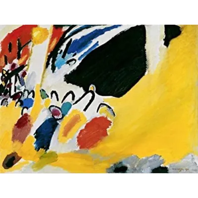 Productafbeelding van Bluebird Puzzle, kunstpuzzel, Vassily Kandinsky, Impressie III, 1000 stukjes