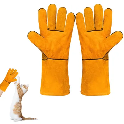 Produktbild von 1 Paar bissfeste Handschuhe, dornenfeste Handschuhe, katzenbissfeste Handschuhe, kratzfeste Trainingshandschuhe, bissfeste Arbeitshandschuhe, Gartenhandschuhe, schützen Sie Ihre Hände vor Bissen
