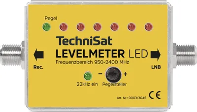Produktbild von TechniSat Levelmeter LED | LED-Pegelanzeige zu Einstellung der Satellitenantenne