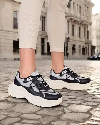 Zdjęcie produktu dla Royalfashion Sneakersy damskie na grubszej podeszwie Teresii, rozmiar 37