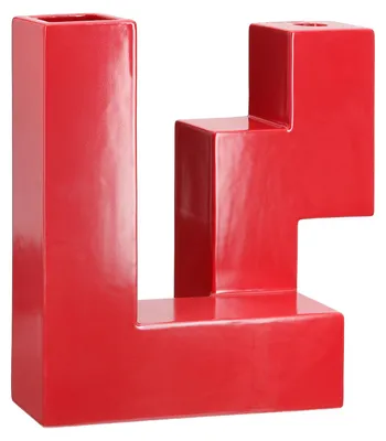 Immagine prodotto di Gilde Vase, Kerzenleuchter, "Patras", Keramik, rot, VE 1, L. 12.5 cm, B. 26 cm, H. 25.6 cm 34408 4063387344088