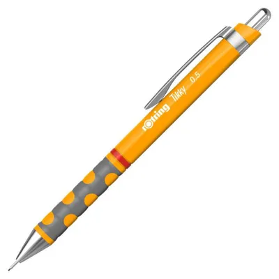 Zdjęcie produktu dla Ołówek automatyczny Rotring Tikky 0,5 mm, neon Żółty