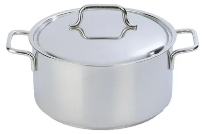 Zdjęcie produktu dla Rondel z pokrywką Demeyere, 20 cm | okrągły | stal nierdzewna 18/10