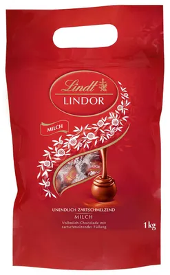 Produktbild von Lindt Lindor Kugeln Vollmilch 1kg
