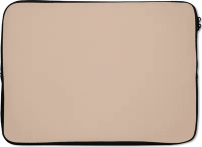 Produktbild von MuchoWow® Laptop Hülle 13 Zoll Beige - Farben - Unifarben Laptoptasche - Laptophülle - Sleeve - Rundumschutz