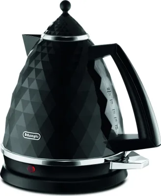 Produktbild von De'longhi Kbj2001.Bk 1.7L 2000W Elektrischer Wasserkocher Schwarz Drehbarer Boden