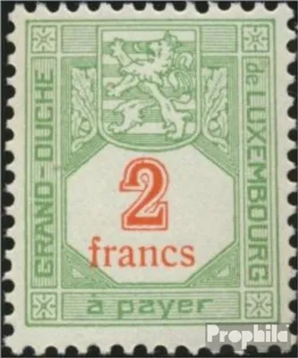 Produktbild von Briefmarken Luxemburg 1922 Mi P21A gestempelt Portomarken