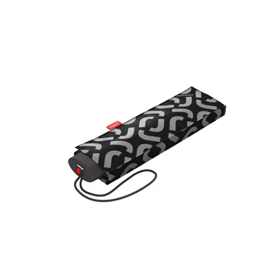 Imagen del producto de reisenthel, funda para paraguas mini, paraguas, Knirps, paraguas impermeable, paraguas compacto, tejido de poliéster, color negro, modelo RT7054
