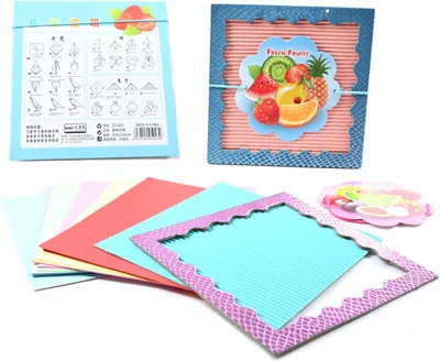 Produktbild von Origami Papier 15x15cm 60 Blatt Bunt - Hochwertiges Faltpapier für Kreatives Basteln