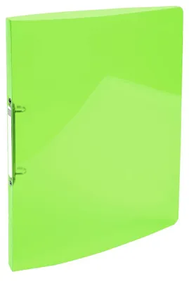 Produktbild von Exacompta Iderama Ringbuch, Polypropylen, flexibel, A4, 2 Ringe, 20 mm Rücken, Anisgrün, 5 Stück