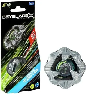 Image de Beyblade X Obsidian Shell 4-60D Kit de renforcement jeu