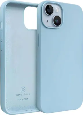 Obrázok produktu pre Crong Color Cover Liquid Silicone Case pre iPhone 14 Max (Sky Blue)