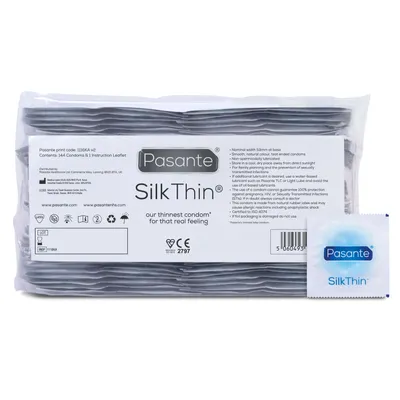 Produktbild von Pasante Silk Dünne Kondome - 144 Stück
