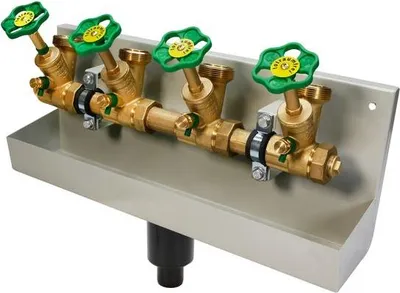 Immagine prodotto di Js Atv-Station, Steigende Spindel 4-Fach,Dn25,Eing. 1",Ob.a. 1 1/2"