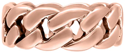 Produktbild von Wildcat Ring - Chunky Ring - Roségold, 21,0 mm - Chirurgenstahl 316L - wasserfest, langlebig, hautverträglich, Roségold