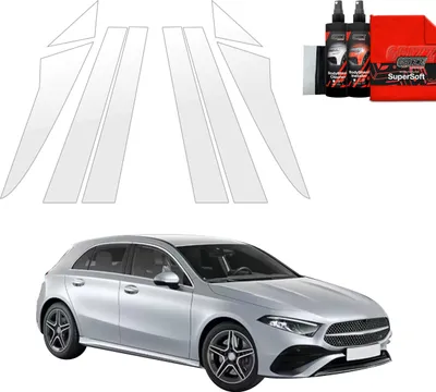 Obrázek produktu pro ochranná fólie 8v1 Grizz Protector pro A-B-C-sloupek - Mercedes třídy A W177 (2018-2025)