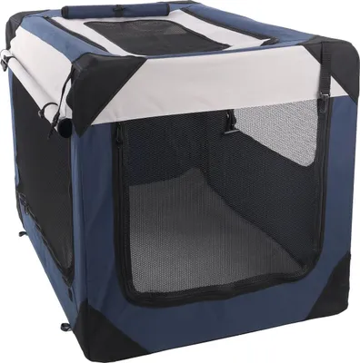 Produktbild von Flamingo Transportkäfig Geronimo blau, Größe: XXL