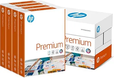 Produktbild von HP Druckerpapier Premium CHP 854: 100g, A4, 2.000 Blatt (4x500), extraglatt, weiß - intensive Farben, scharfes Schriftbild