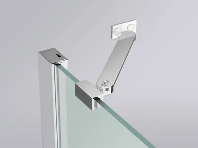 Produktbild von Novellini Muursteun 25 cm Chroom