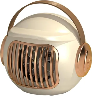 Immagine prodotto di Riscaldatore ceramico - Ventilatore a serpentina - Riscaldamento ambiente - 4 funzioni in 1 - 17,8 x 14,6 cm - Bianco