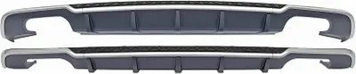 Produktbild von DIEDERICHS Heckdiffusor 1033758 Hinten für AUDI A3 Limousine (8VS, 8VM)