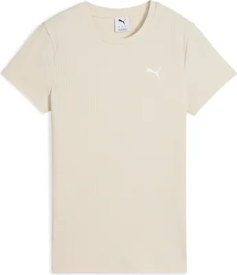 Produktbild von PUMA ESS ELEVATED Rib Tee ALPINE SNOW ALPINE SNOW M